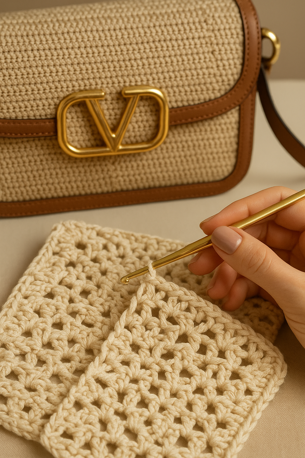 🧶 Quand le crochet fait main rencontre le luxe