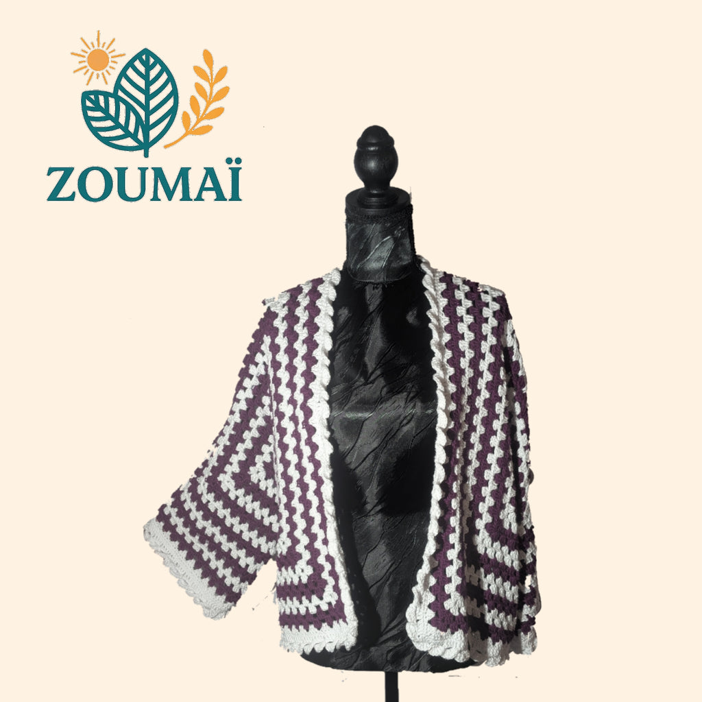 Cardigan "Wazy Bohème" Taille S (139€)