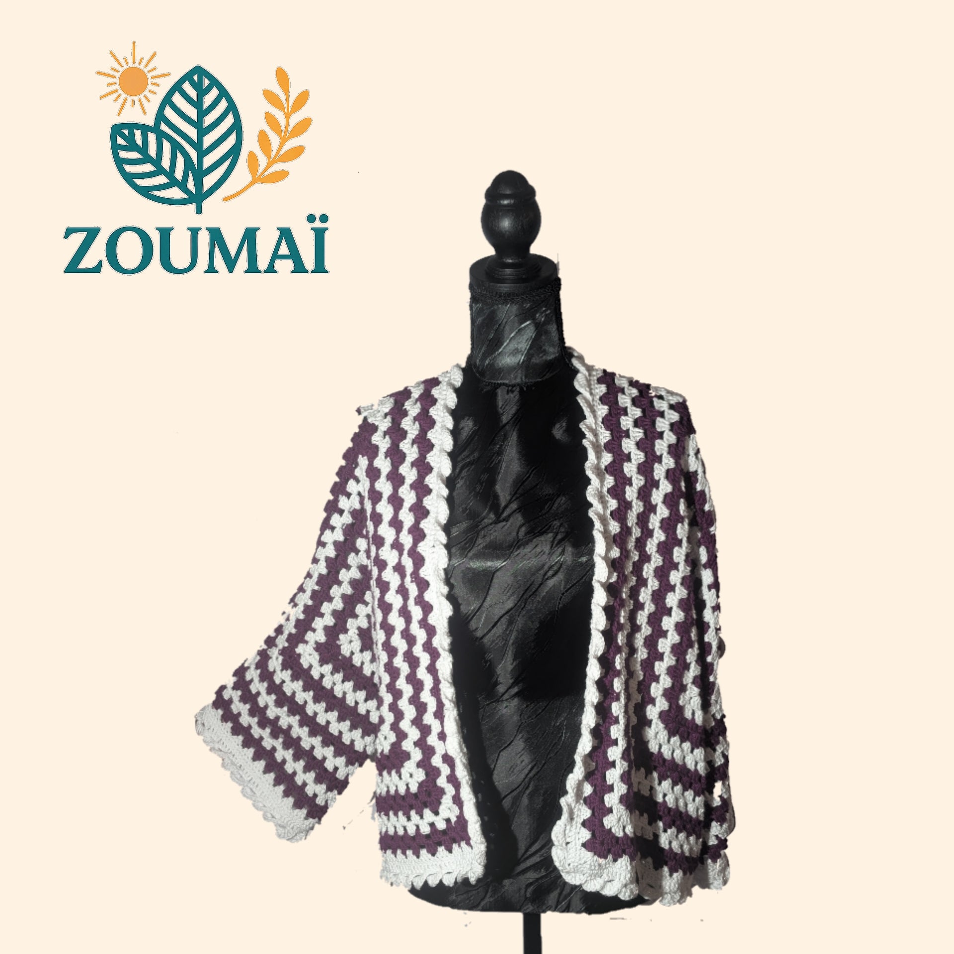 Cardigan "Wazy Bohème" Taille S (139€)