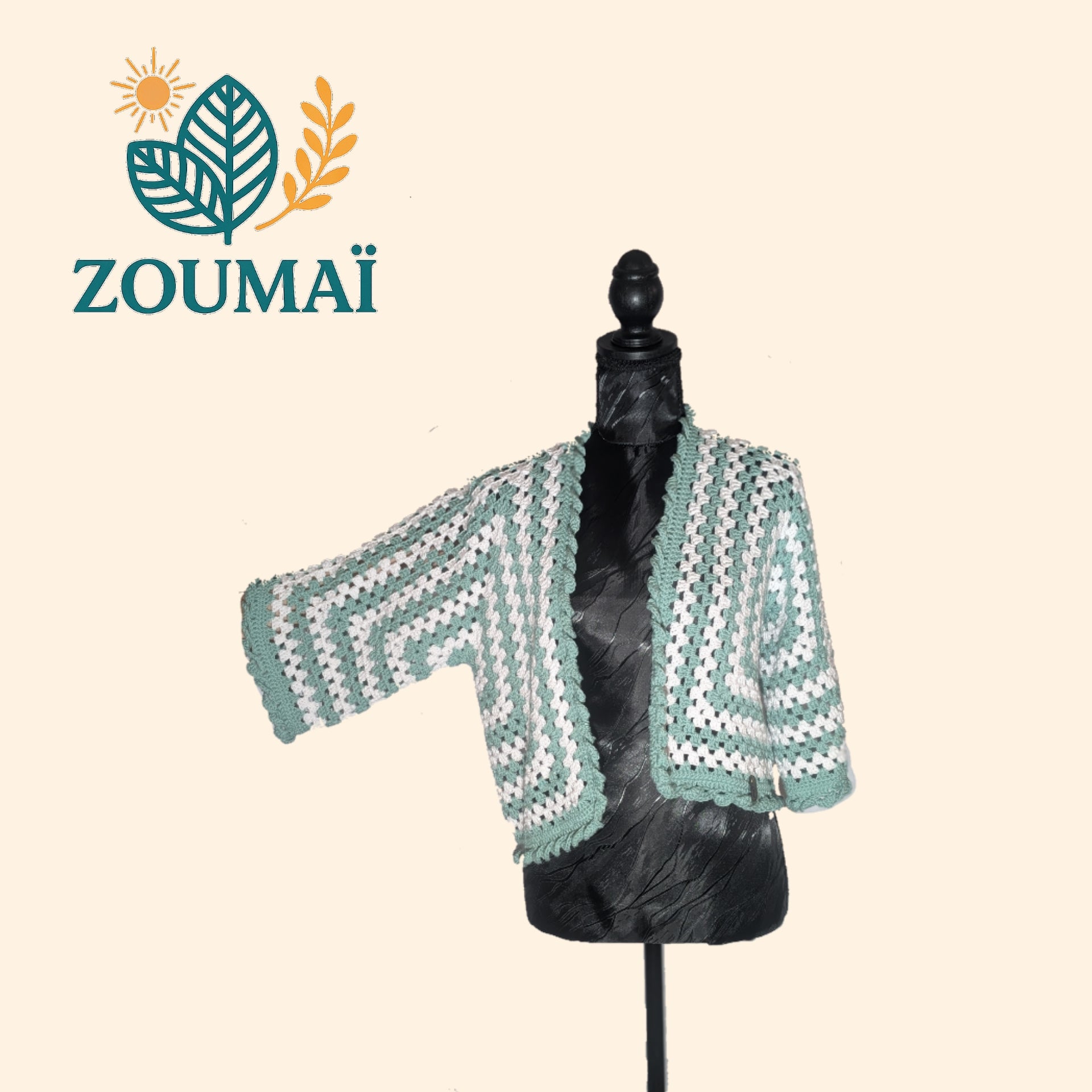 Cardigan "Wazy Bohéme" Taille XS (139€)