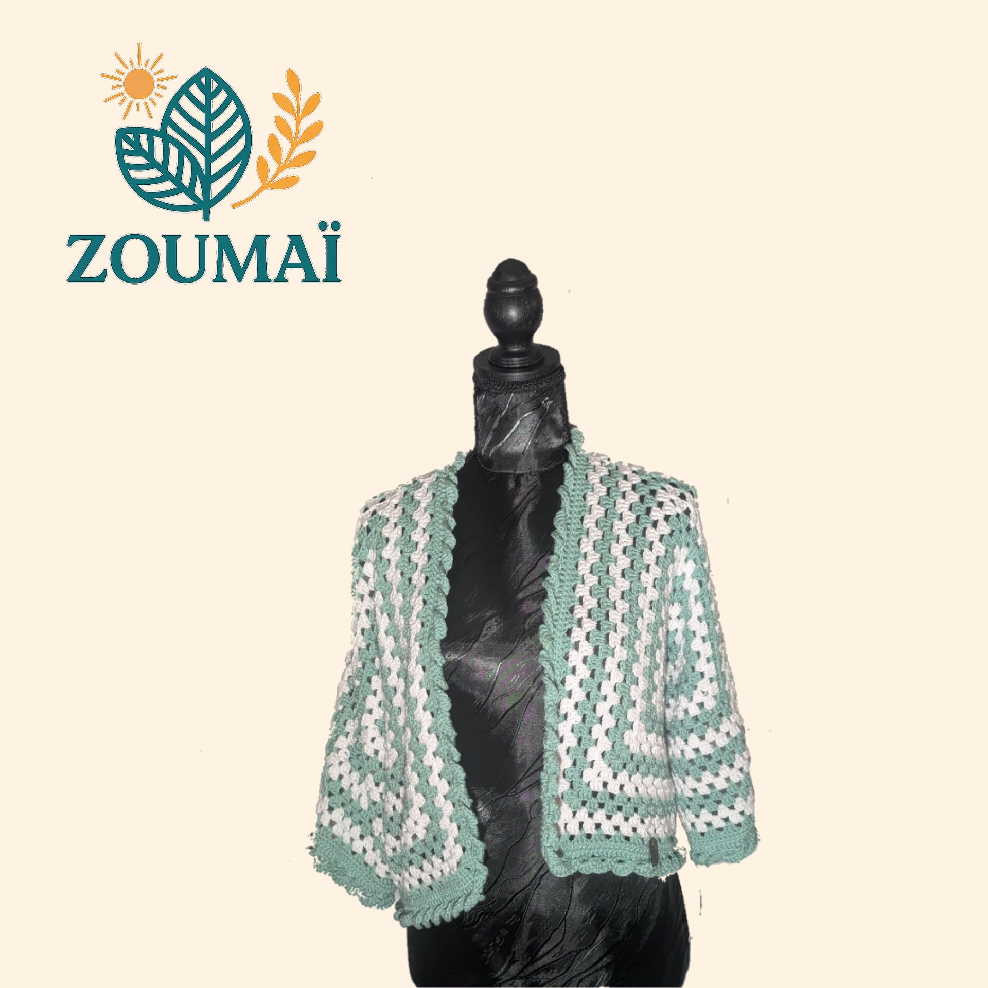 Cardigan "Wazy Bohéme" Taille XS (139€)