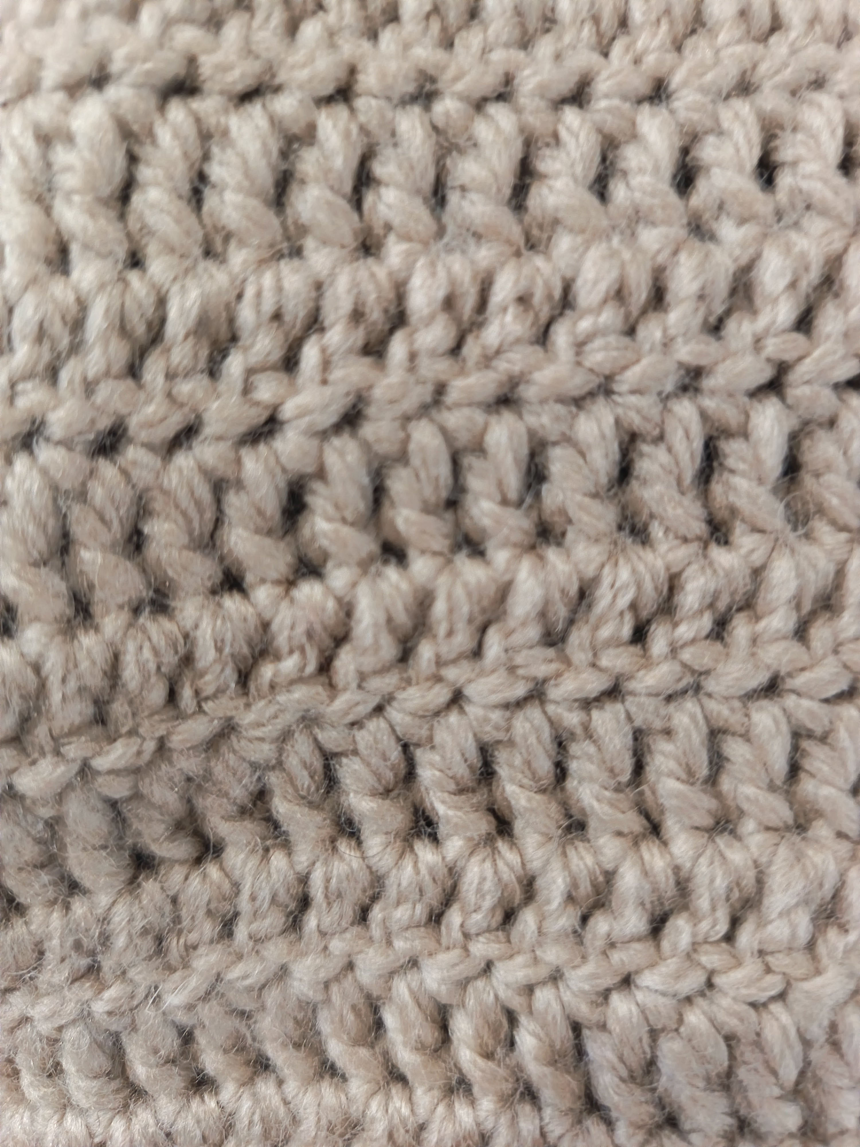 Gilet "Manga" - Beige - 20% laine 80% acrylique -Taille M