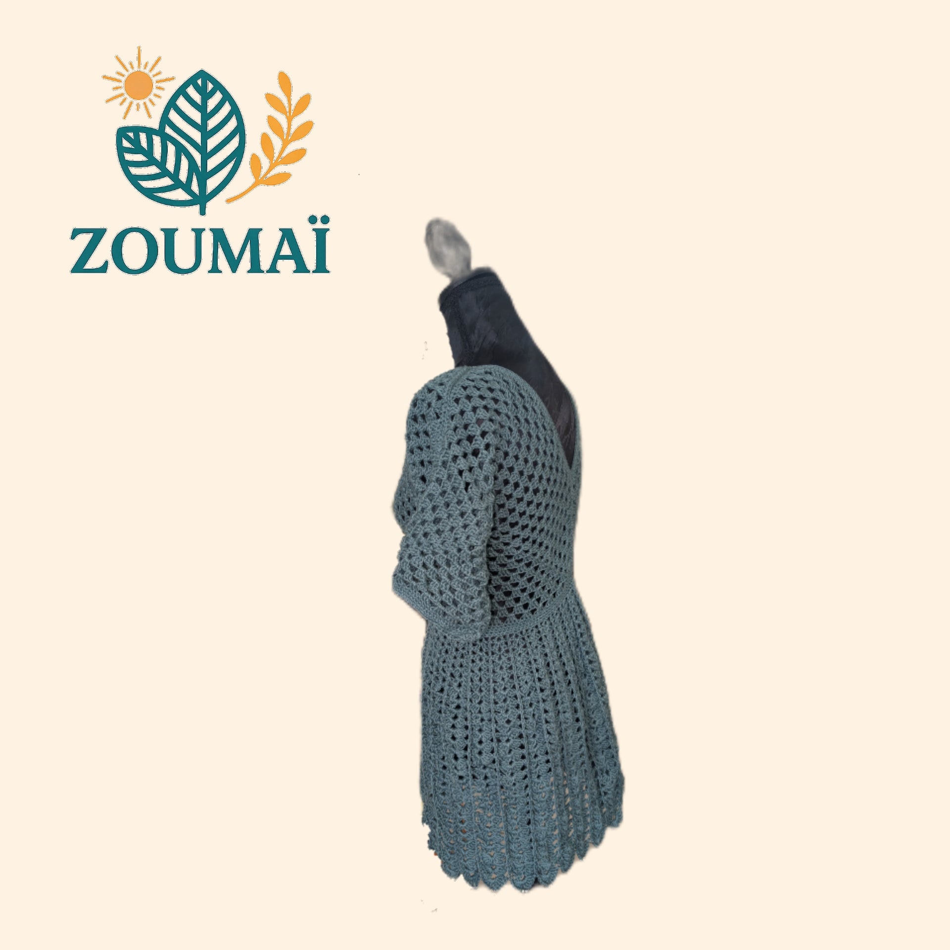 Robe "Éclat d'azur" Taille S/M (140€)