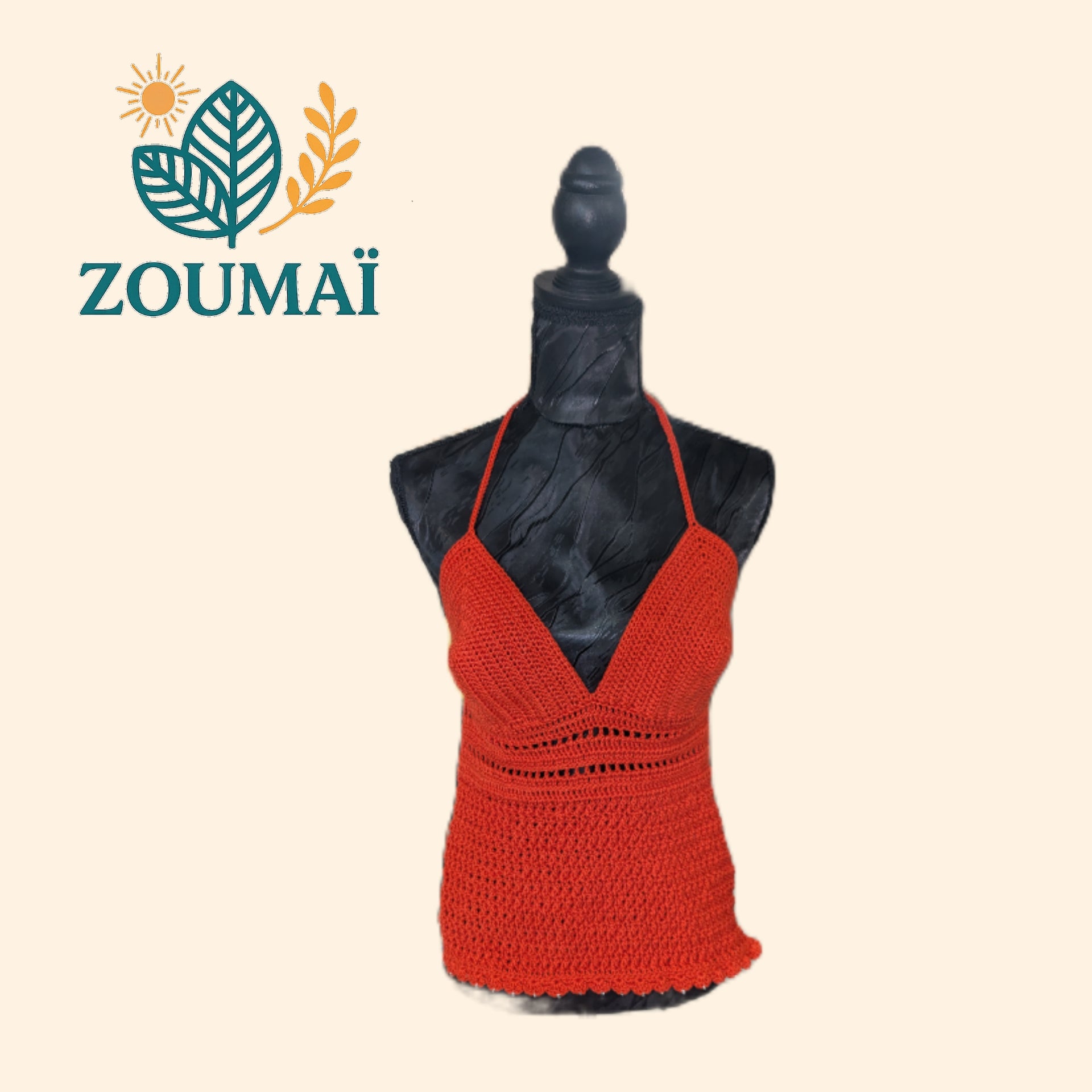 Top Dos nu "Carmen ajouré" Taille M (59€)