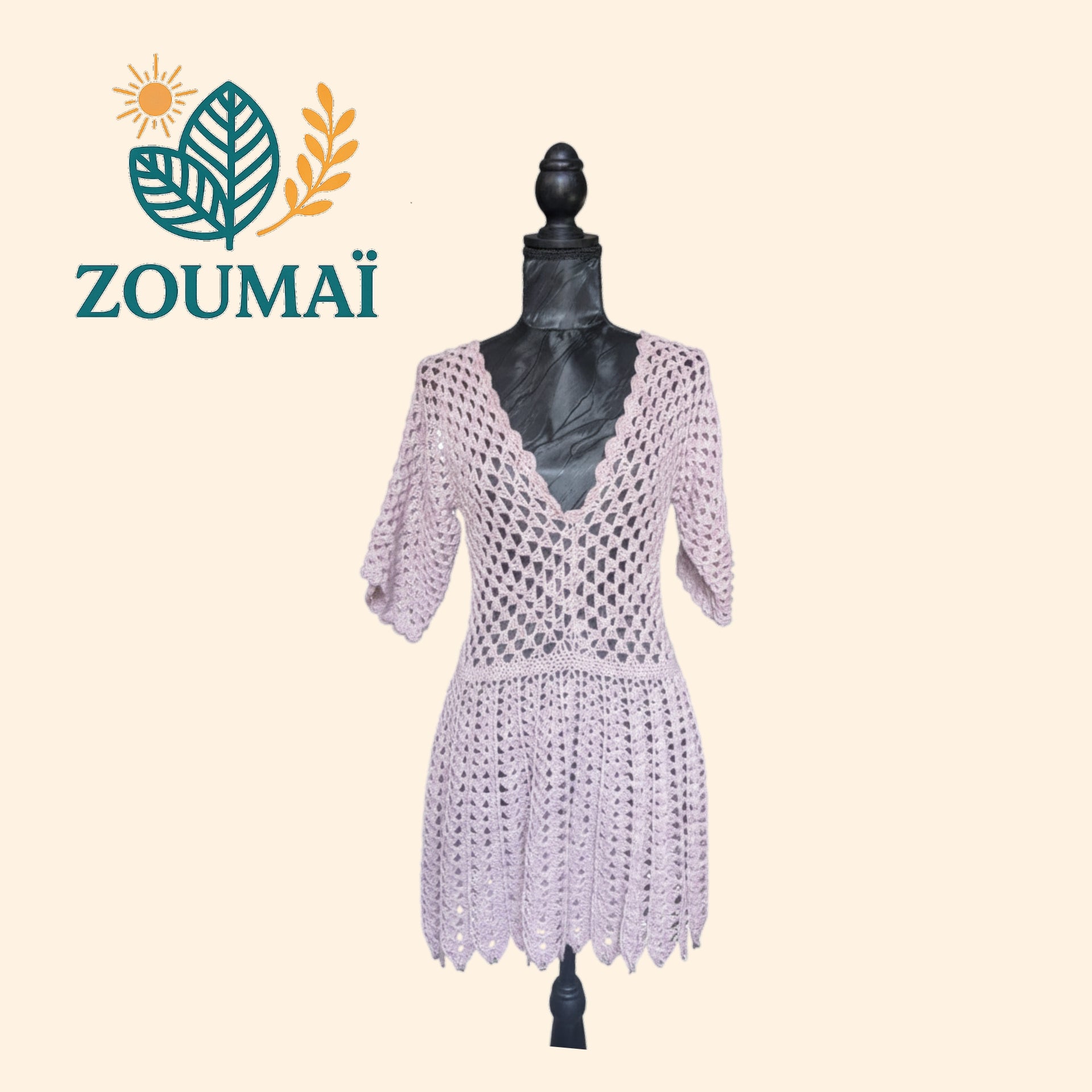 Robe "Fresh Lilas" Taille S/M (140€)