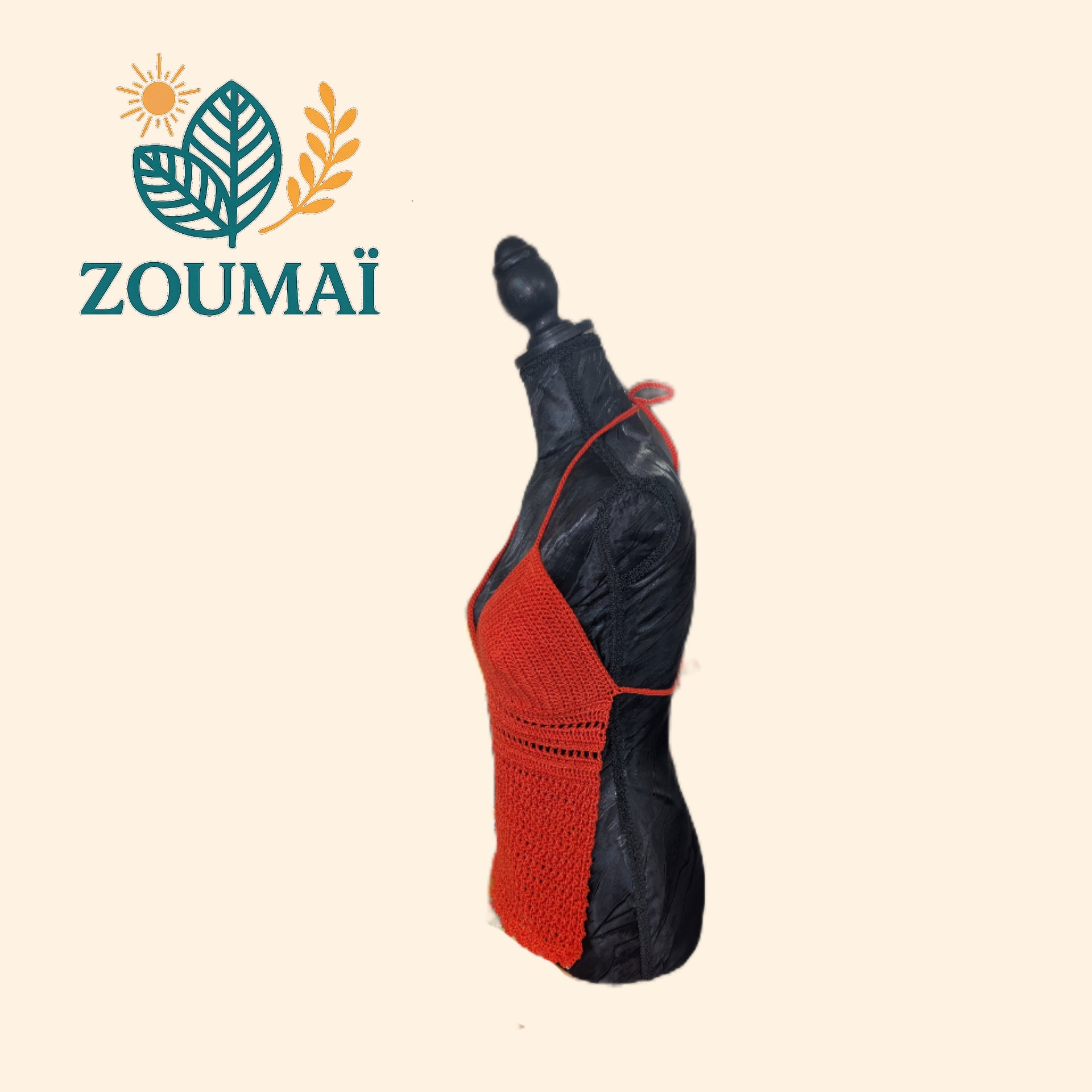 Top Dos nu "Carmen ajouré" Taille M (59€)