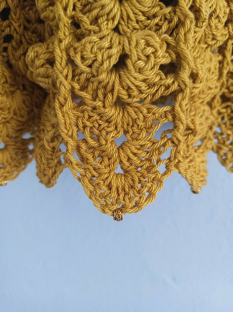 Top Dos Nu "Sunny" - Jaune moutarde - 100 % Coton mercerisé - Taille L